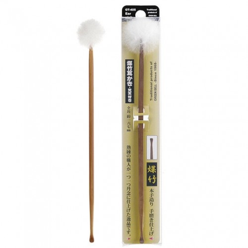 Green Bell Bamboo Cotton Swab/ Earpick