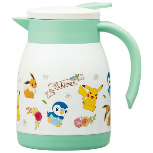  SKATER Stainless Steel Insulated Jug 600ml (Pokemon)