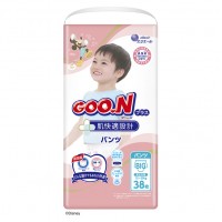 Japan Goo.N Plus Premium Sensitive Skin Nappy Pants XL 38pcs (12-20kg)