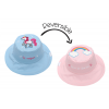 Canada FlapJackKids  Reversible Baby And Kids Sun Hat (Rainbow Unicorn / S 6m-2y）With Chin Strap