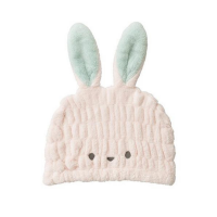 Carari Water Absorbent Quick Drying Animal Kids Cap (Rabbit）