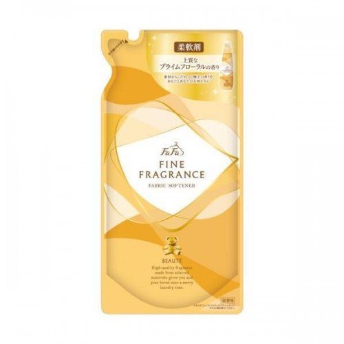 Japan FAFA Fine Antibacterial Fabric Softner Refill 500ml Gold (Floral Scent)