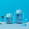 GROSMIMI Baby Whale Dark PPSU Straw Cup 300ml (Creamy Blue)