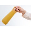 Ho-on Stainless Steel Vacuum Insulated Drink Bottle With Handle 500ml (Mustard）