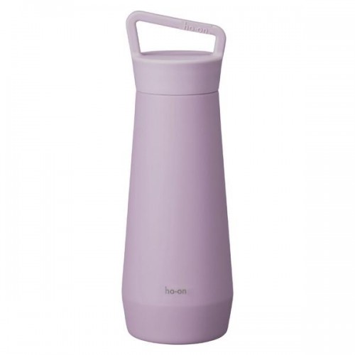 Ho-on Stainless Steel Vacuum Insulated Drink Bottle With Handle 500ml (Pink）