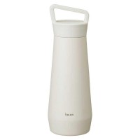 Ho-on Stainless Steel Vacuum Insulated Drink Bottle With Handle 500ml (White）