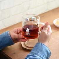 MIFFY Heat Resistant Glass Mug (Drawing 330ml)