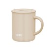 Thermos Stainless Steel Vacuum Insulated Mug With Lid 350ml（Beige）