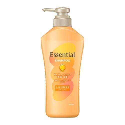 Kao Essential Moisturizing  Shampoo Pump (450ml)