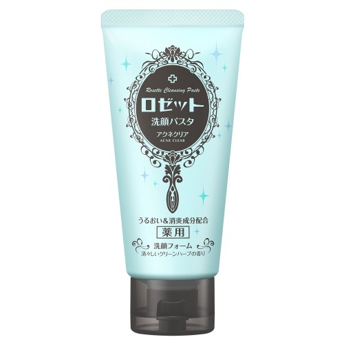 Rosette Face Wash Acne Clear (120g) For Moisturizing, Acne Care, Pore Purifying