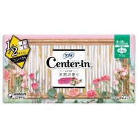 Unicharm Center-In Compact 1/2 pads with Wings 21.5cm 22 pcs (Floral Scent)