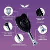 Tangle Angel Detangling Pro Brush Chrome Rose Gold 