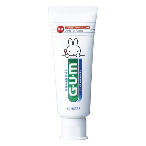 Sunstar Gum Dental Toothpaste for Kids Fruit Mint Flavor 50g