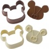 Yaxell Cutting Tool Set Cookie Bear School Jackie & David Set of 2