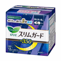 Laurier Slim Guard Pads For Night Use With Wings 35cm (13Pcs)