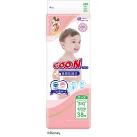 Japan Goo.N Plus Premium Sensitive Skin Nappy Tape XL 38pcs (12-20kg)