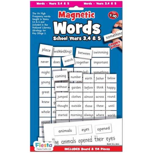 Fiesta Crafts Magnetic First Words（Age 7-10）