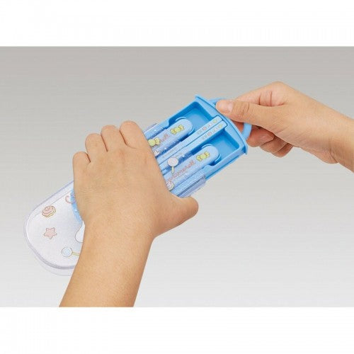 Japan SKATER Antibacterial Children's Lunch Cutlery Set (Cinnamoroll）