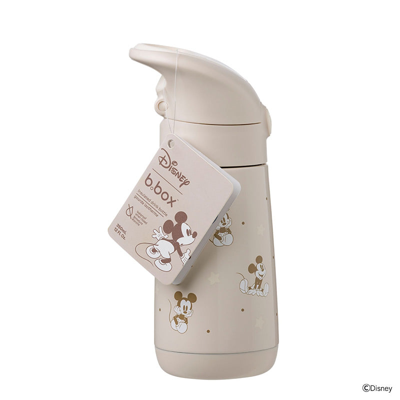 B.Box Insulated Straw Drink Bottle 350ml Mickey