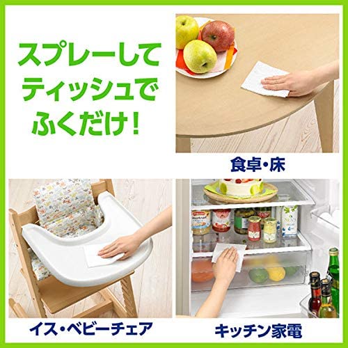 Kao Multi-Purpose Fridge And Table Spray Cleaner Refill 250ml (Green Tea)
