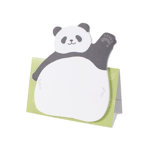 Kutsuwa Sticky Notes With Stand – 30 Sheets / Panda