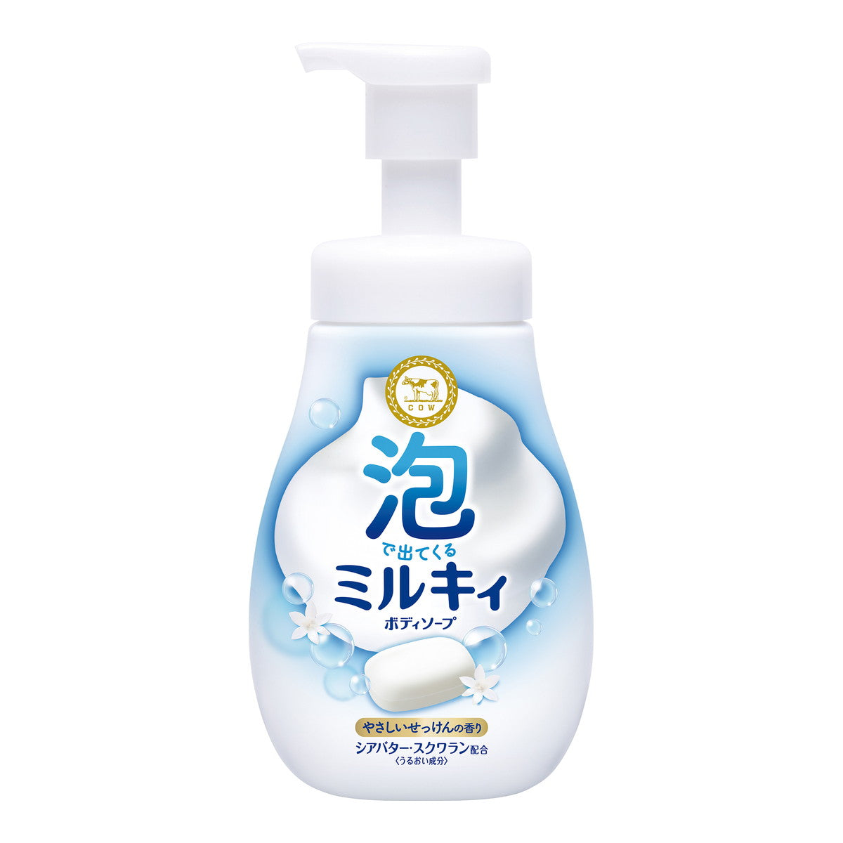 Bouncia Additive-Free Foam Body Wash (Gentle Soap Scent) 550ml