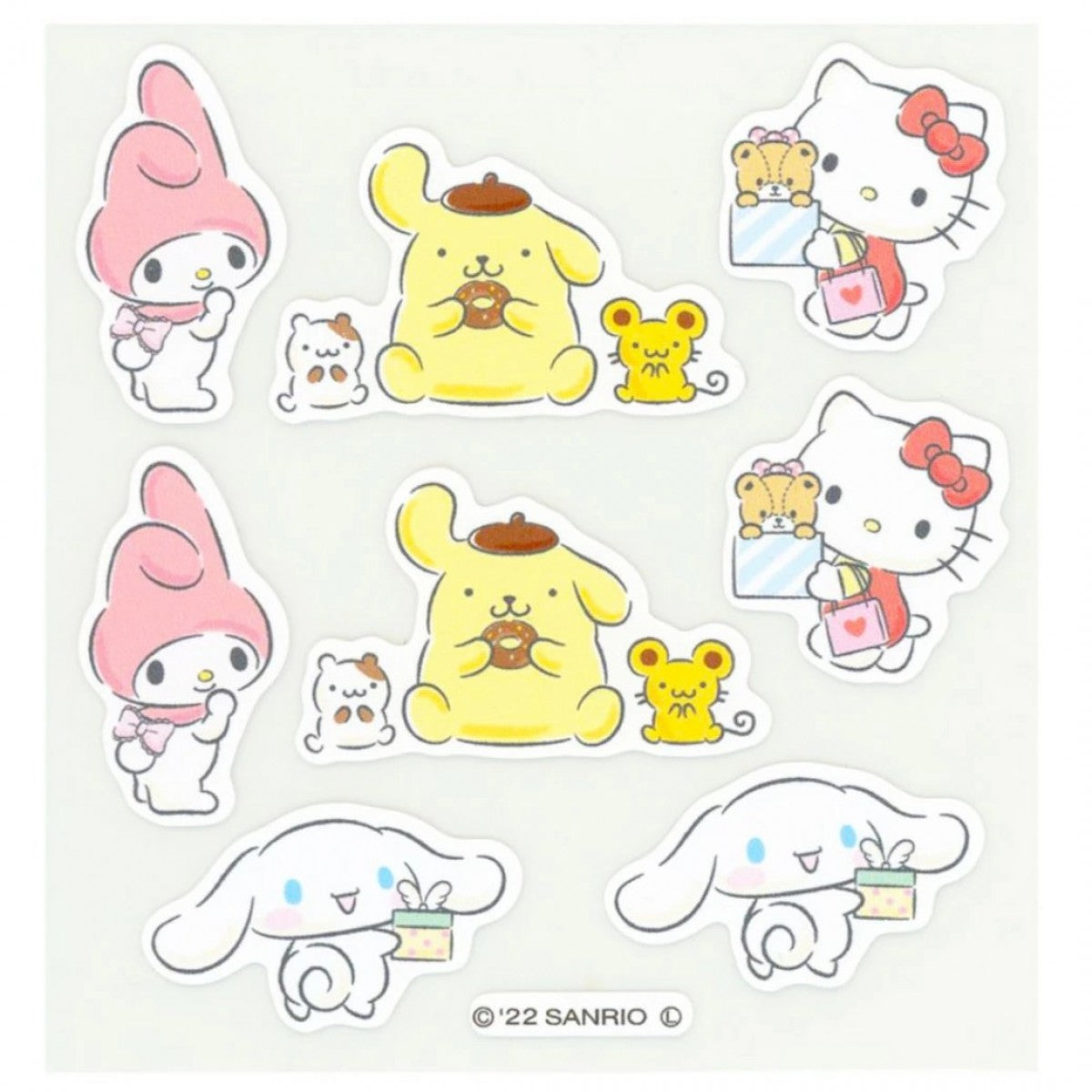 Japan Sanrio Characters Iron-On Applique Patch (My Melody / Cinnamoroll / Hello Kitty)