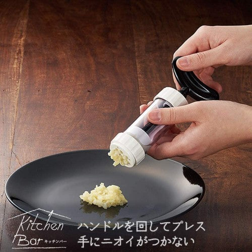 Japan SHIMOMURA KIHAN Garlic Press（Black)