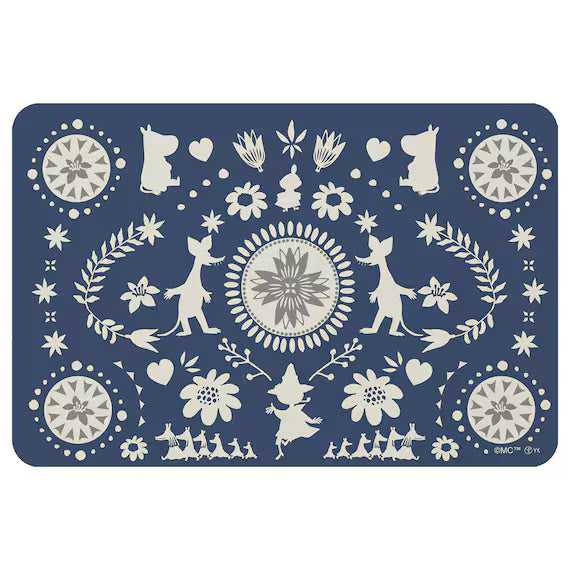 Yokozuna Diatomaceous Earth Soft Bathmat – Floral Moomin