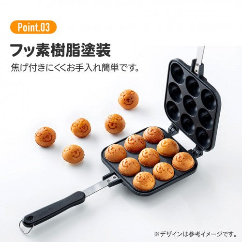 Skater Takoyaki And Profiterole Pan (Hello Kitty)