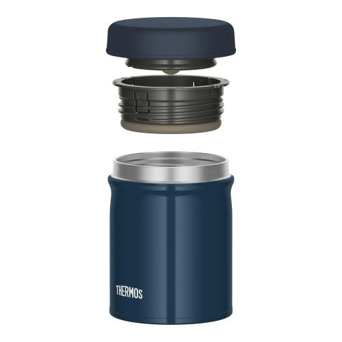 Thermos Vacuum Insulated Soup Jar 500ml (Navy Blue）