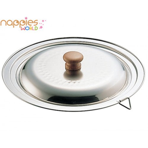 Yoshikawa Stainless Steel Yukihira Saucepan Lid – 16cm & 18cm Compatible