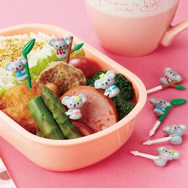 Japan TORUNE Lunch Box Food Picks（4Pcs）Koala