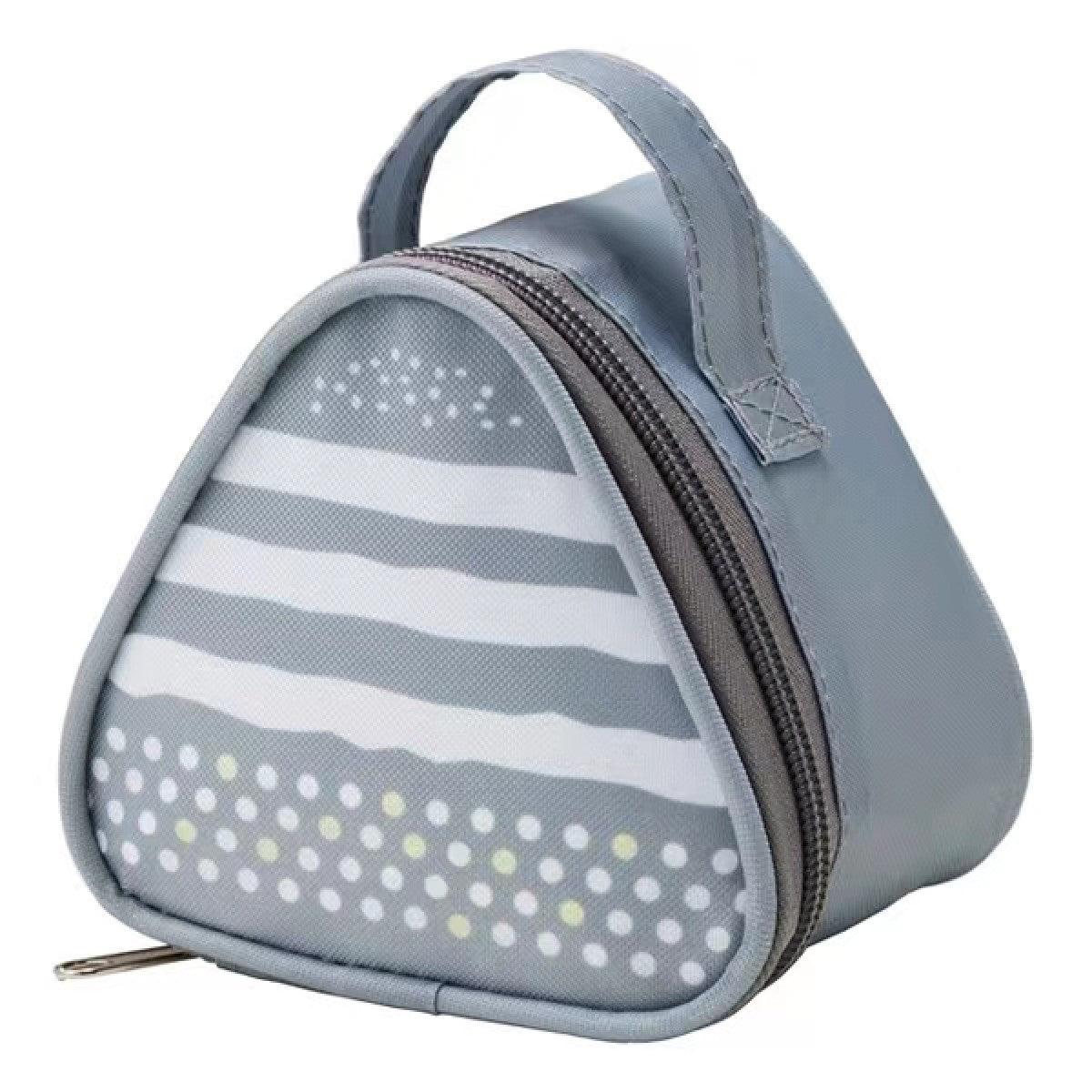 Japan TORUNE Bento (Lunch Box) Product Cold Insulation Onigiri Case（Gray）