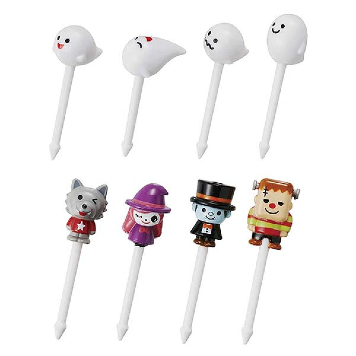 Japan Mama's Assist Lunch Box Food Picks 8pcs（Haunted Party）