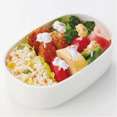 Japan Mama's Assist Lunch Box Food Picks 6pcs（Napping Cat）