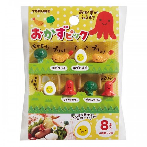 Japan Mama's Assist Lunch Box Food Picks 8pcs（Bento Foods）