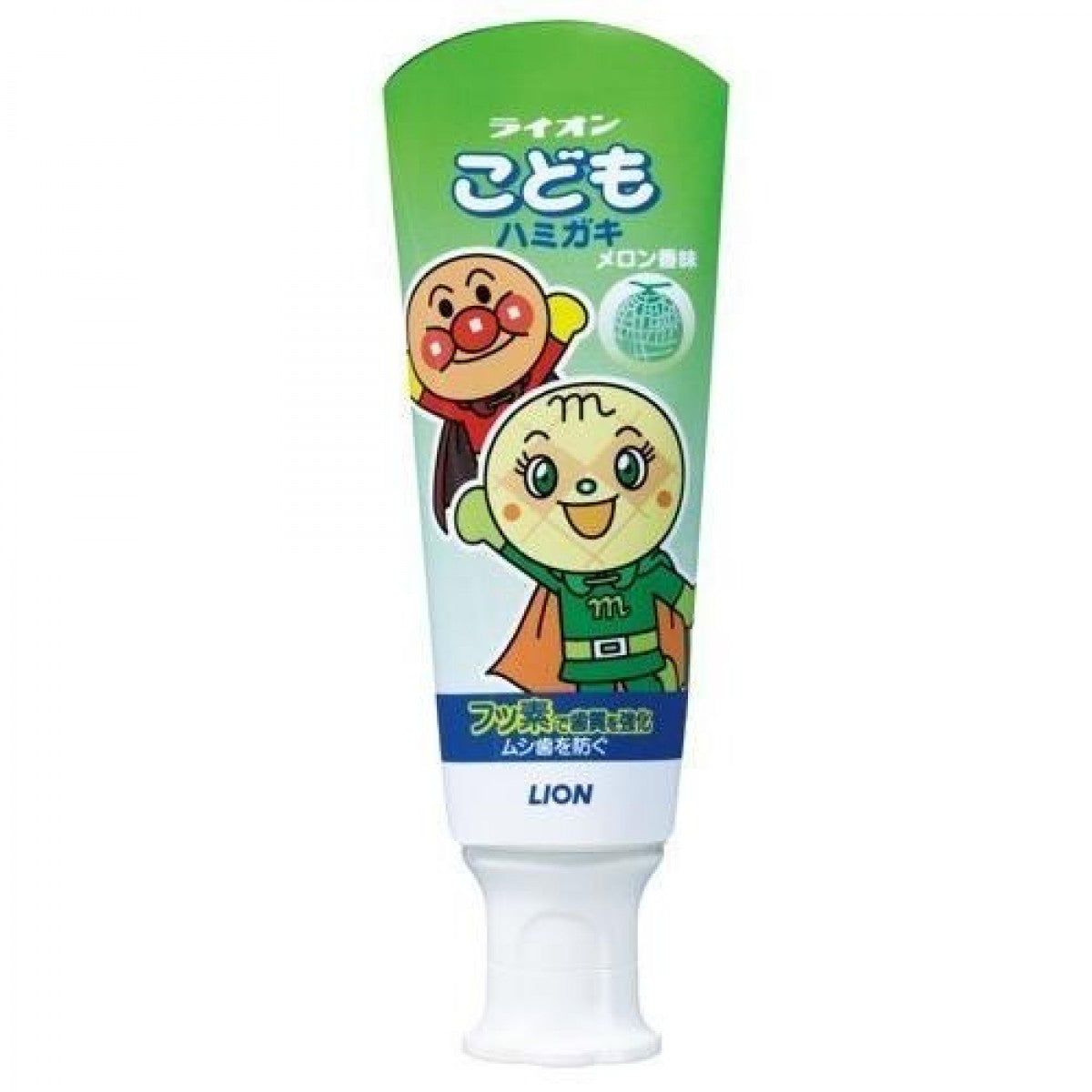 LION Anpanman Edition Kids Toothpaste Melon Flavor 40g