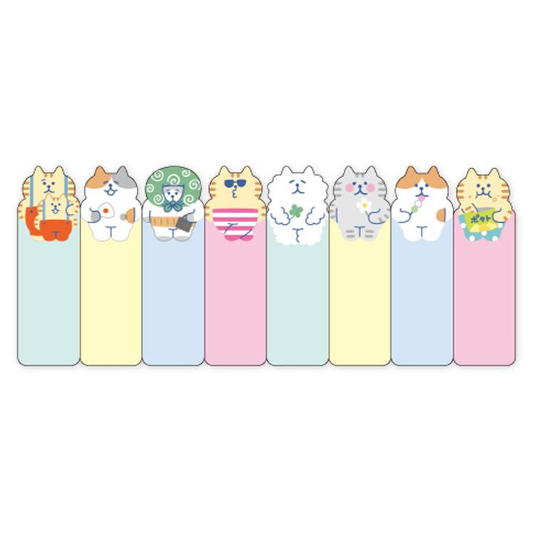 MIND WAVE Sticky Notes Page Marker 120 sheets - Cat