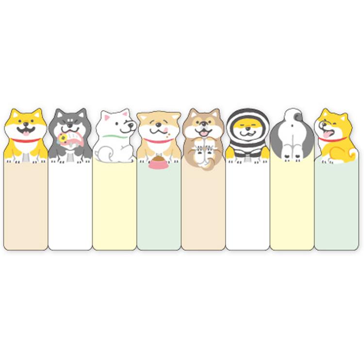 MIND WAVE Sticky Notes Page Marker 120 sheets - Shiba Inu