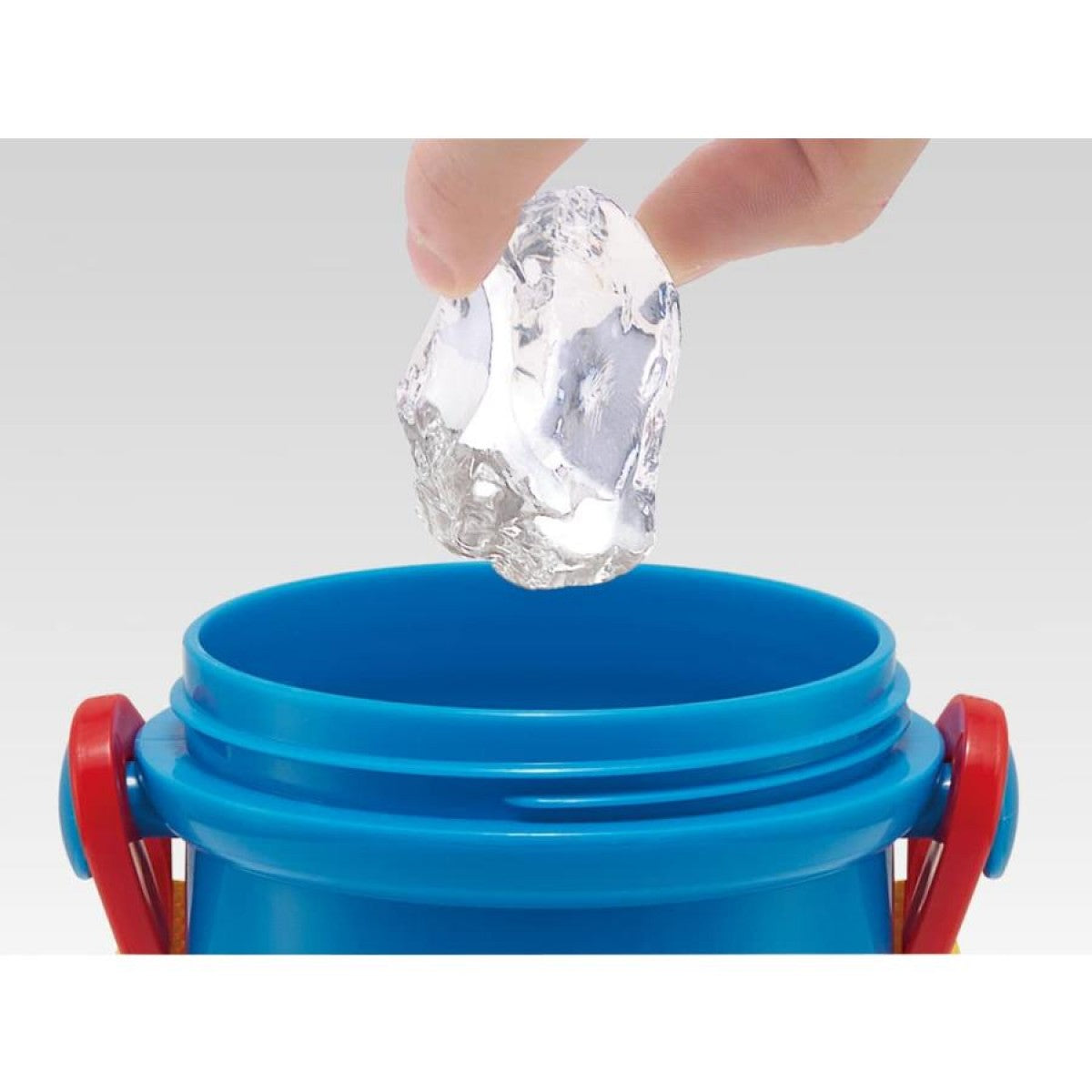 Skater Antibacterial Kid Water Bottle With Strap 480ml