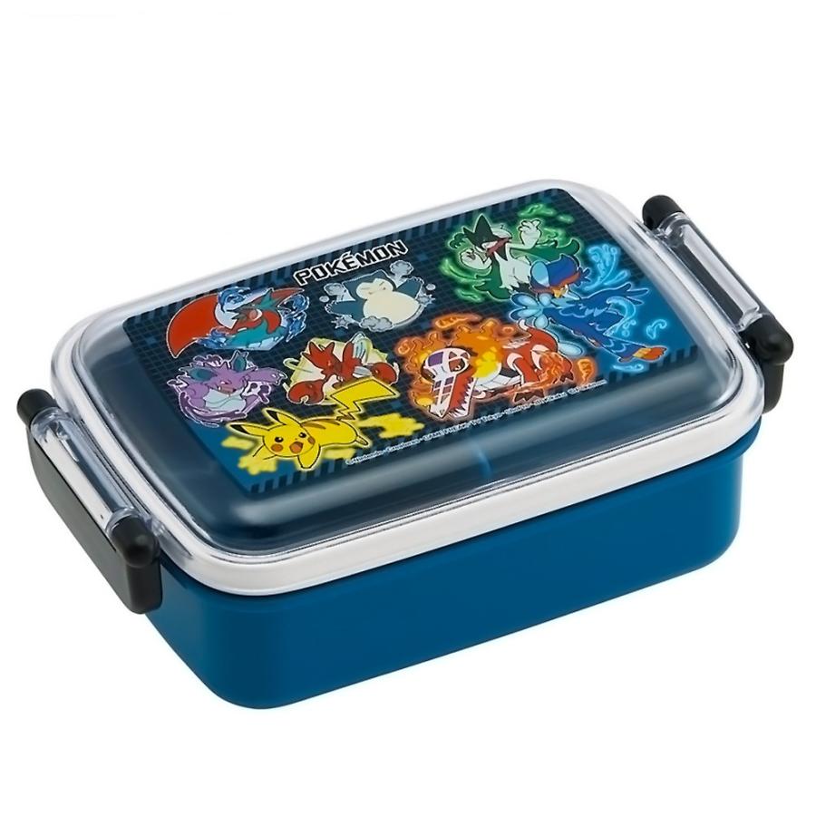 Skater Antibacterial Dome Lid Lunch Box 450ml (Pokemon)