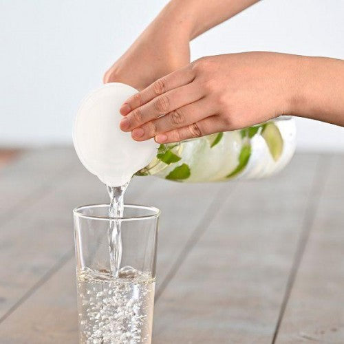 HARIO High Heat Resistant Glass Jug 700ml（White）