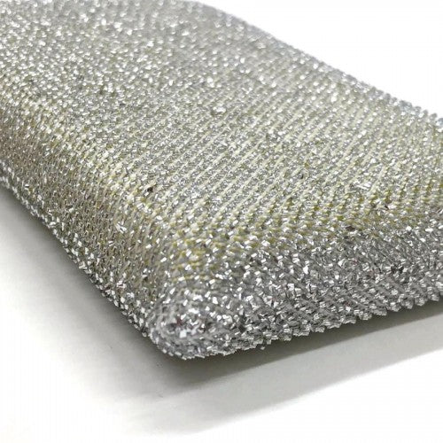 Made In Japan Kyoto Katsugu aluminum micro-particles Kitchen Sponge 1pc Silver