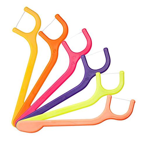 Kids Dental Floss Picks “Flossy” – 60 pcs