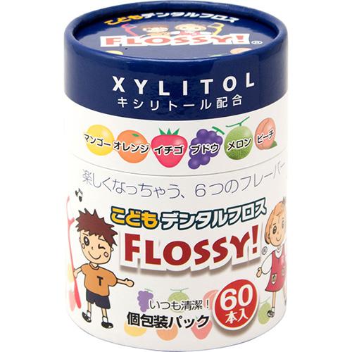 Kids Dental Floss Picks “Flossy” – 60 pcs