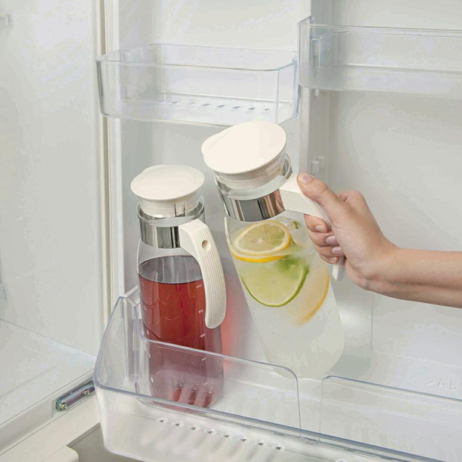 HARIO Slim Refrigerator Water Jug 1400ml – Off White