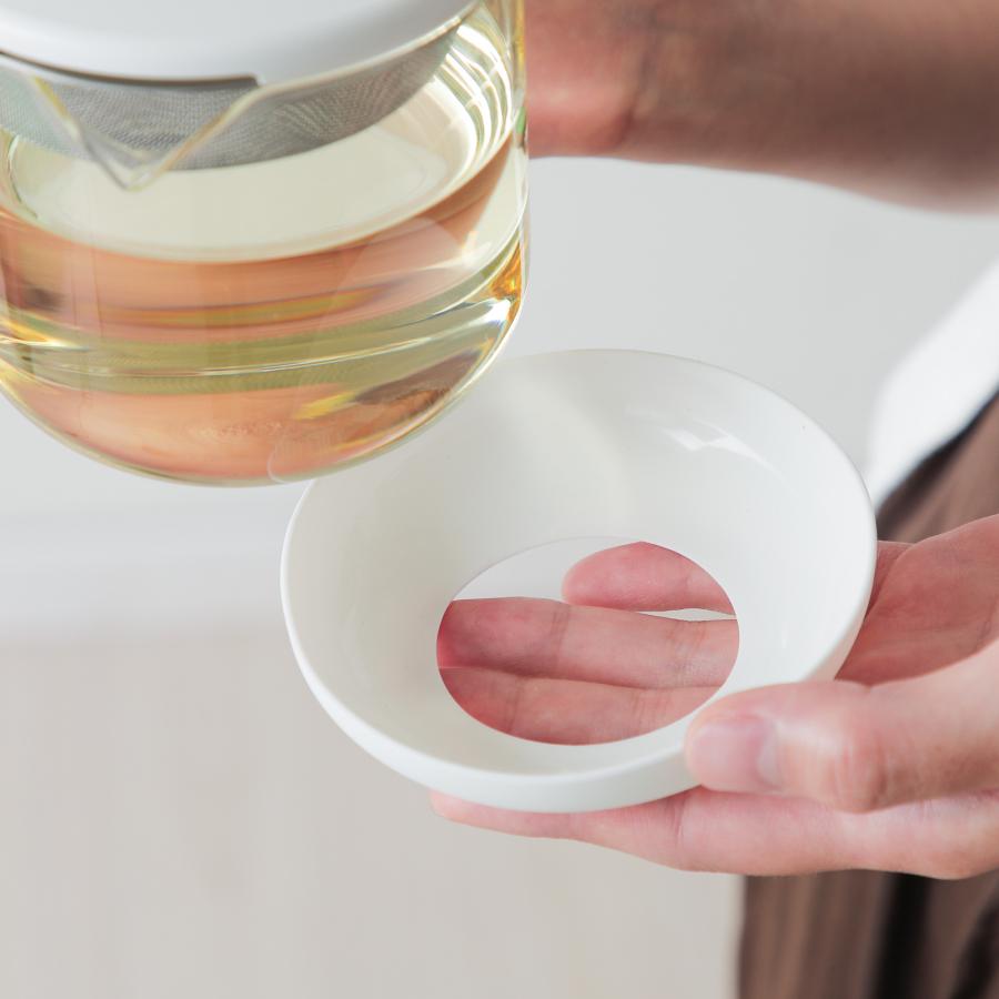 HARIO Glass Oil Pot with Filter – Compact & Transparent (300ml)