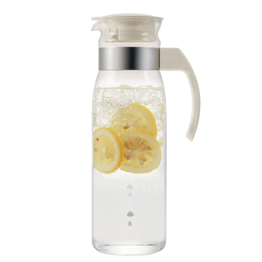 HARIO Slim Refrigerator Water Jug 1400ml – Off White