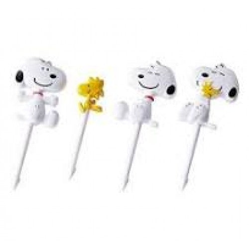Japan Mama's Assist Lunch Box Food Picks  8pcs（Snoopy）